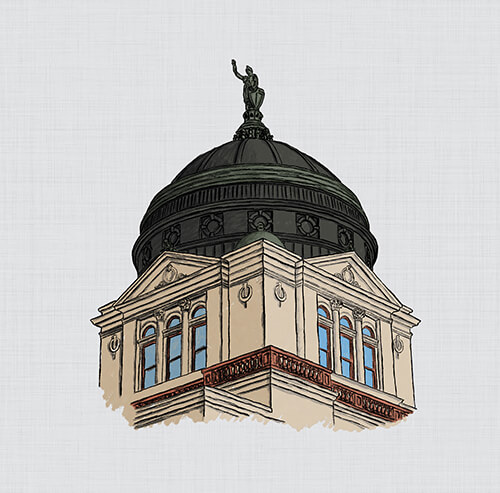 Header logo designed for the 2015 Montana Legislative Session website.