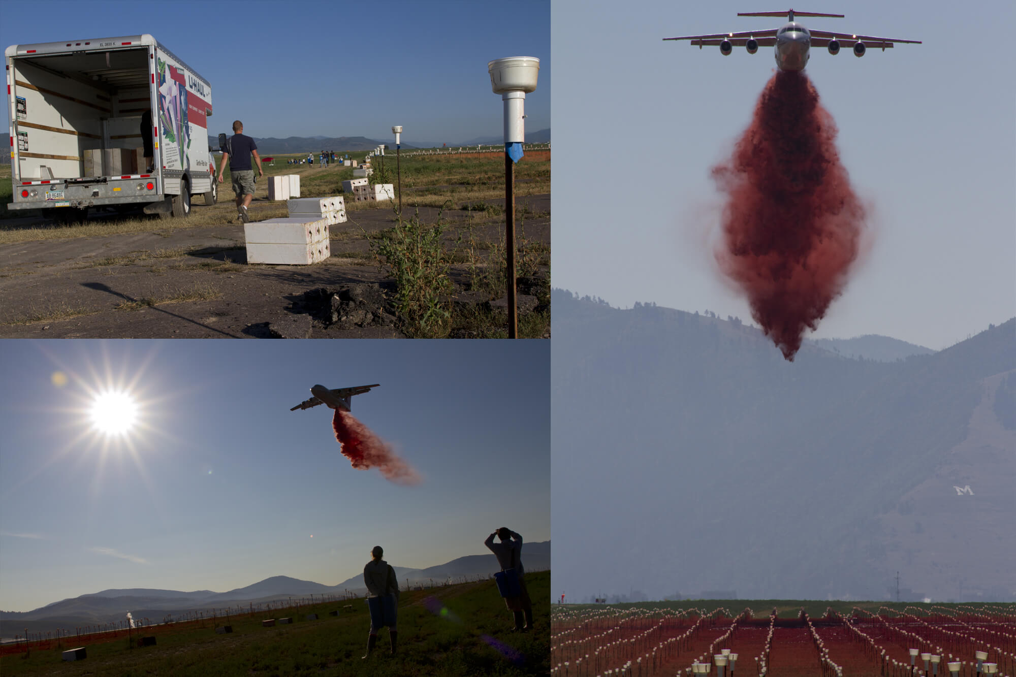 Collage of images from my Drop Testing photo story.