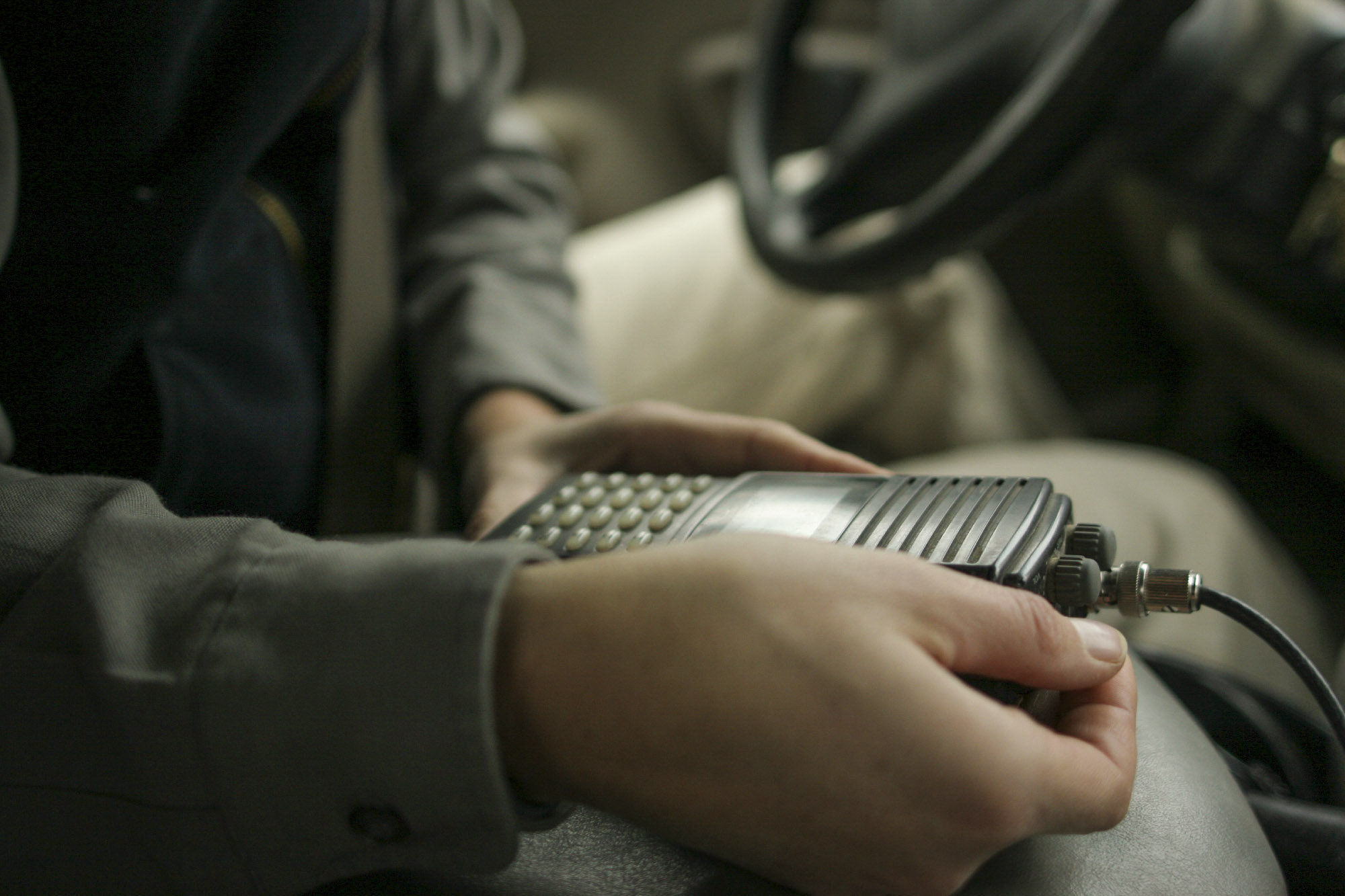 Locations of collared wolves are monitored using radio frequencies.