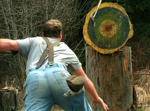 Axe Throw Competition