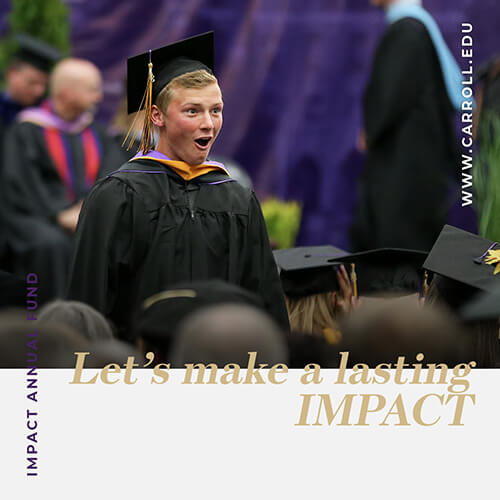 Social media graphic created for the IMPACT campaign.